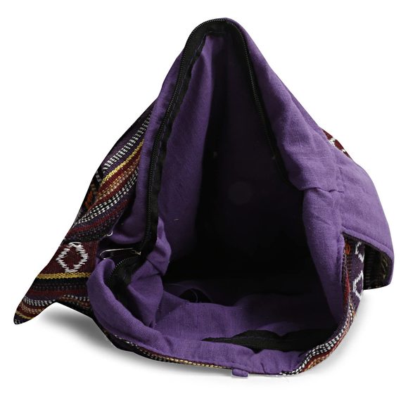 Cotton Shoulder Bag Crossbody Bag Hobo Sling Bag Handmade Messenger Shoulder :O - Picture 6 of 6